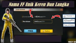 Alasan Pentingnya Memilih Nama FF Keren Old