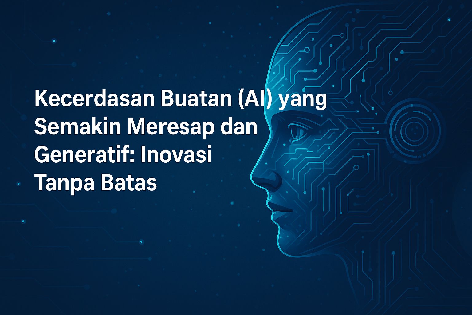 Kecerdasan Buatan (AI) yang Semakin Meresap dan Generatif: Inovasi Tanpa Batas